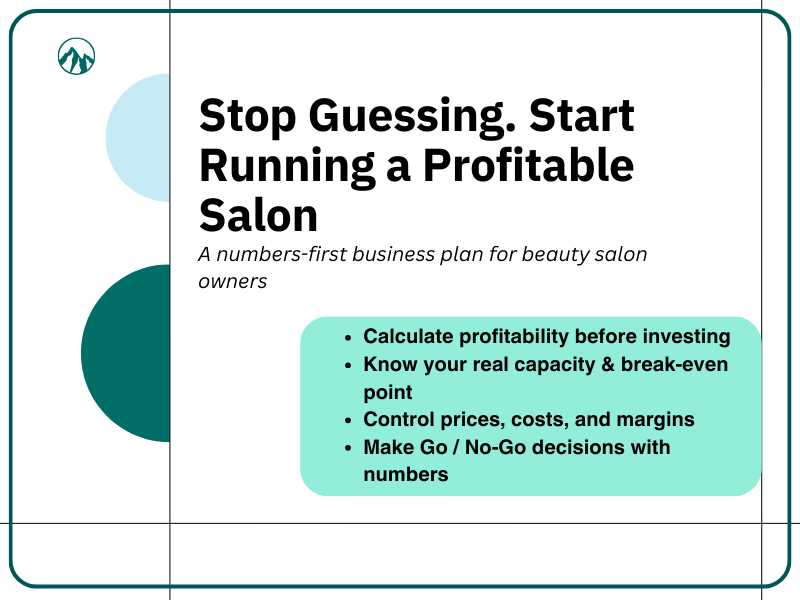 Beauty Salon Business Plan - Numbers-First Profit Model