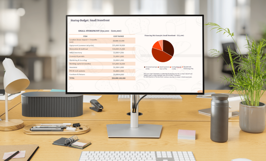 Bakery Business Plan Template (Numbers-First) - Image 4