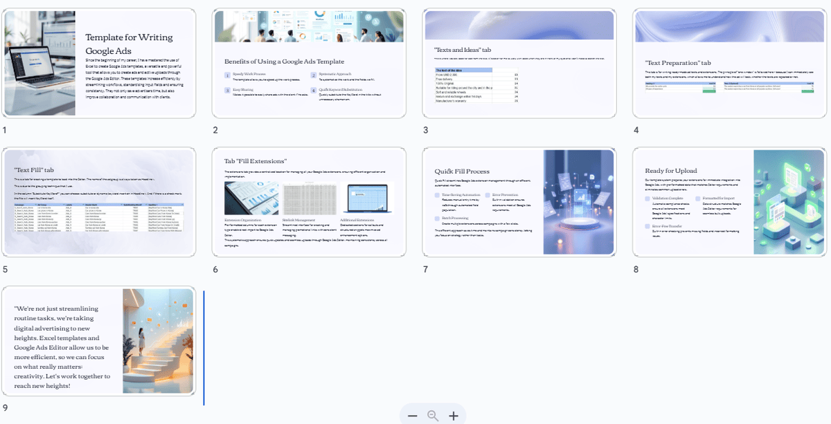 Template for writing Google Ads ads - Image 3