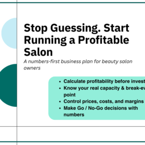Beauty Salon Business Plan - Numbers-First Profit Model