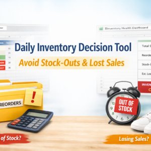Daily Inventory Decision Tool – Avoid Stock-Outs
